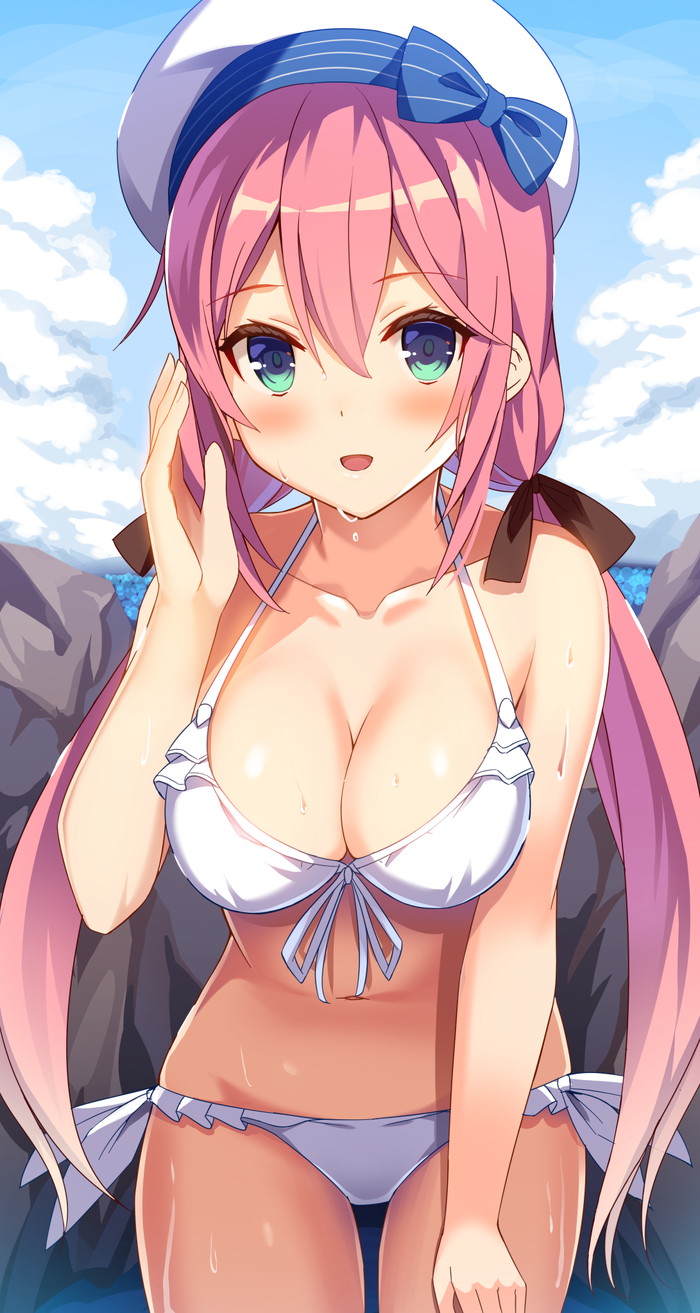 【二次】ピンク色の髪の女の子のエロ画像 Part４７