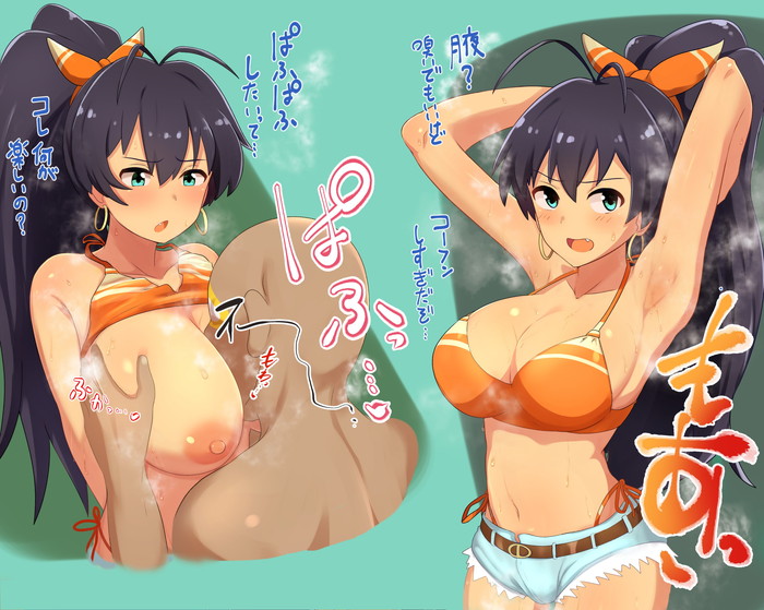 【二次】汗ばんだ肌や身体がエロい女の子の画像 Part４