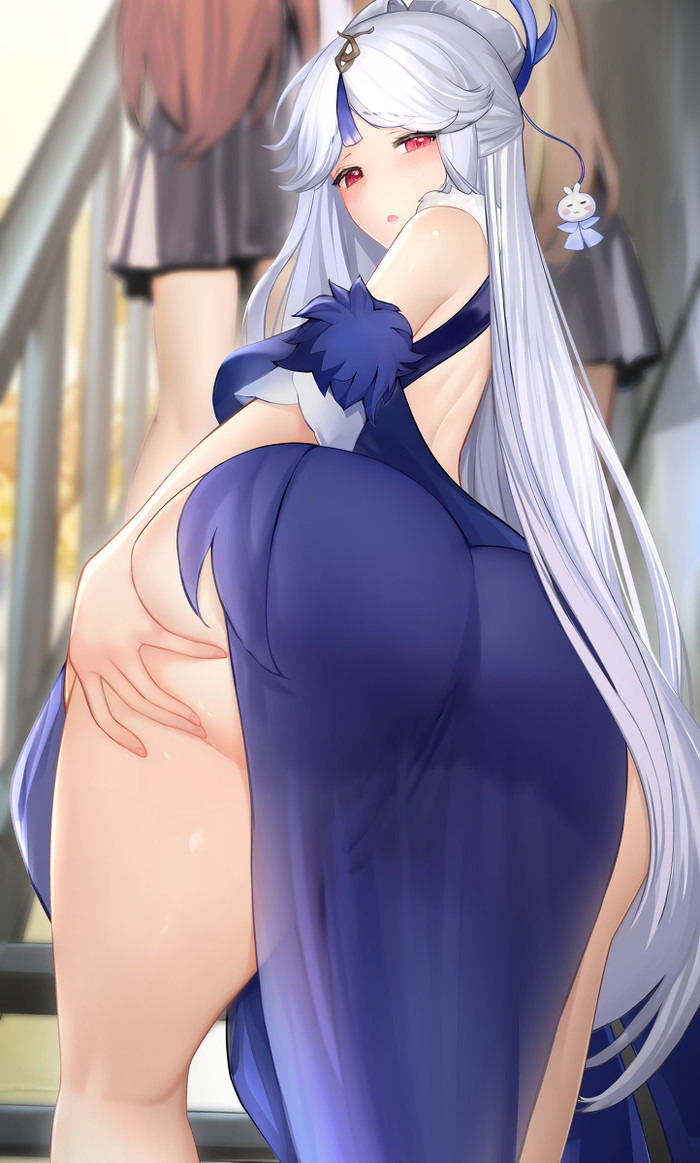 【二次】白髪、銀髪の女の子のエロ画像 Part６３