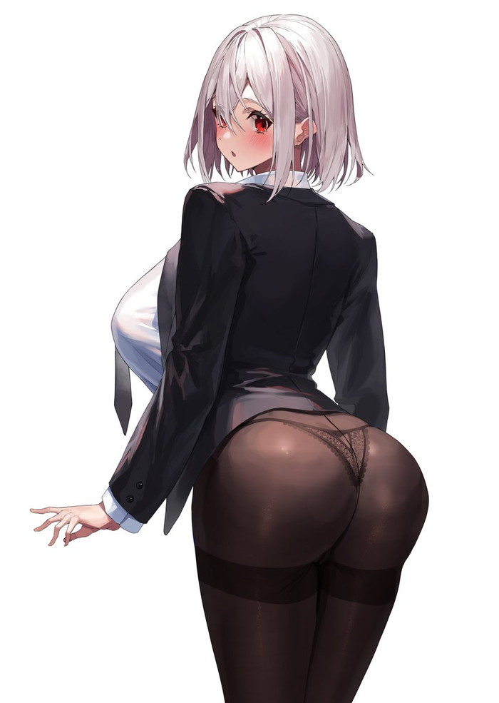 【二次】白髪、銀髪の女の子のエロ画像 Part６３