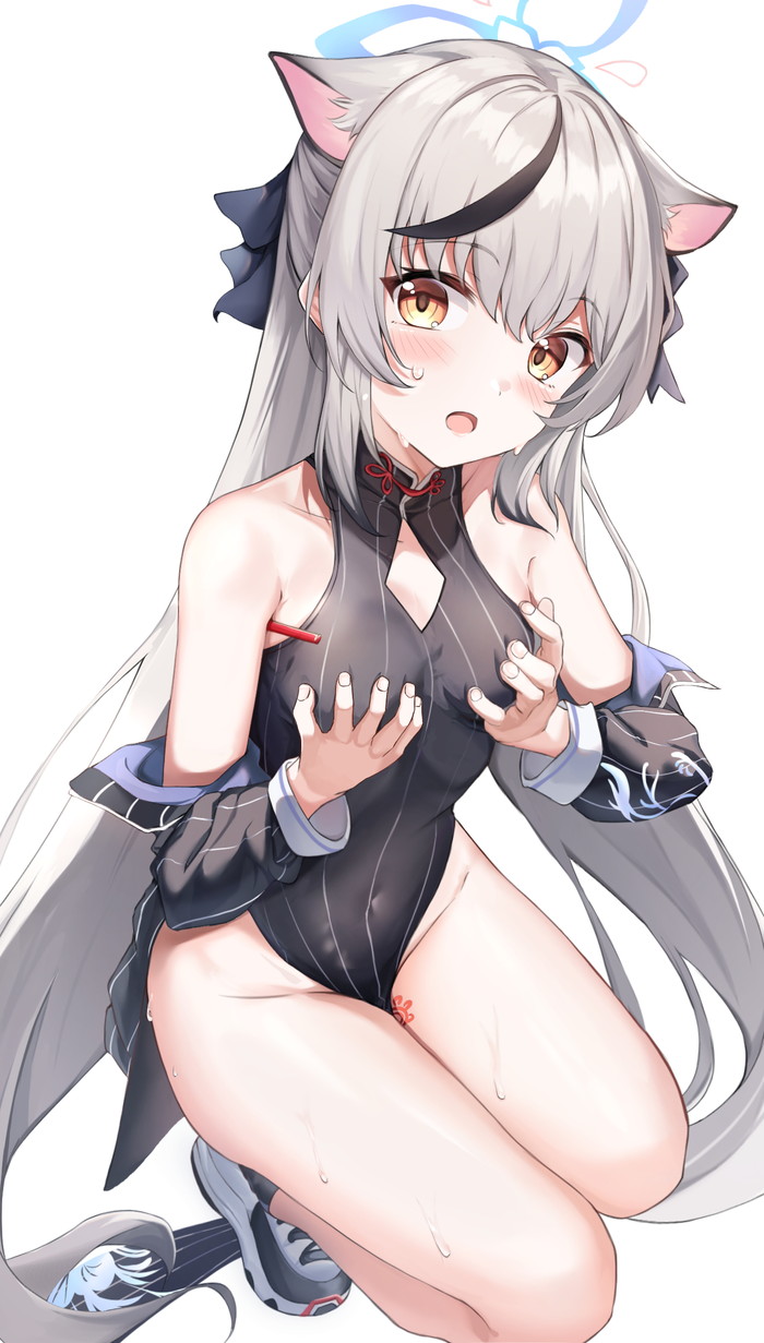 【二次】白髪、銀髪の女の子のエロ画像 Part６３