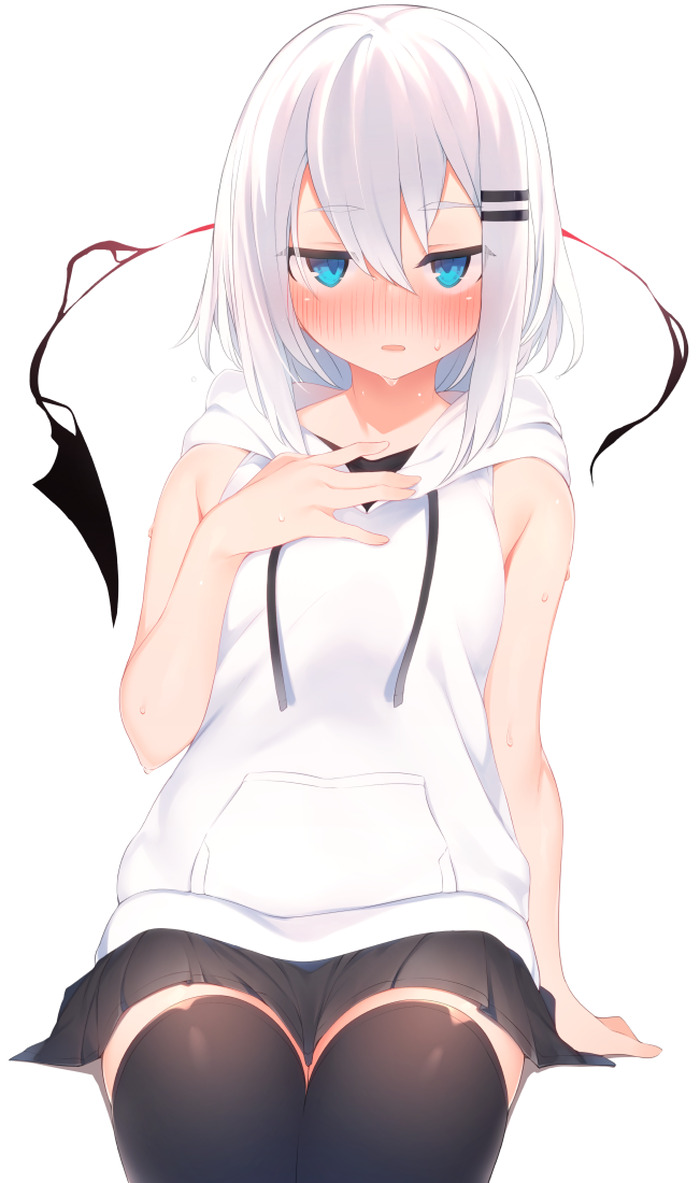 【二次】白髪、銀髪の女の子のエロ画像 Part６３