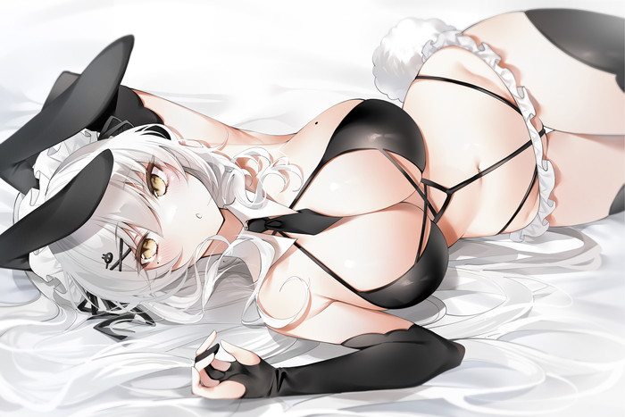 【二次】白髪、銀髪の女の子のエロ画像 Part６３