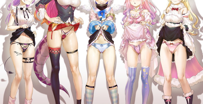 女の子が二人以上いるハーレム二次エロ画像 Part３７
