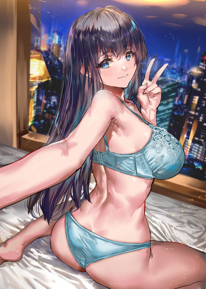 【二次】ピースサインをしている女の子たちのエロ画像 Part３０