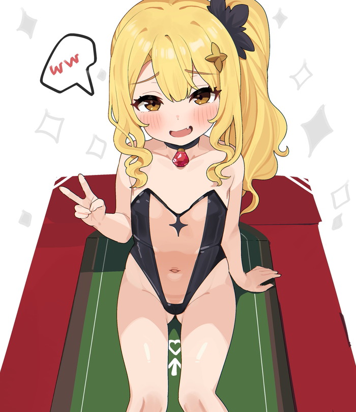 【二次】ピースサインをしている女の子たちのエロ画像 Part３０