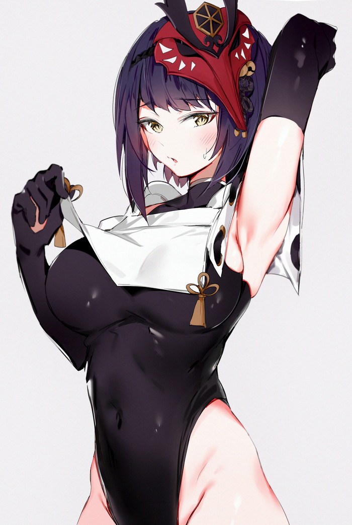 【二次】ぴっちりラバースーツ、ボディスーツのエロ画像 Part１２