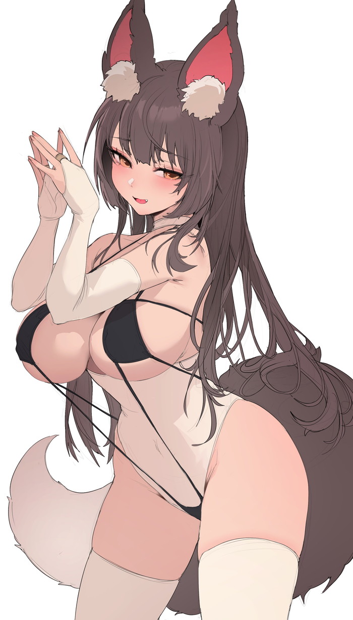 【二次】ロングヘアー、長髪の女の子のエロ画像 Part３７