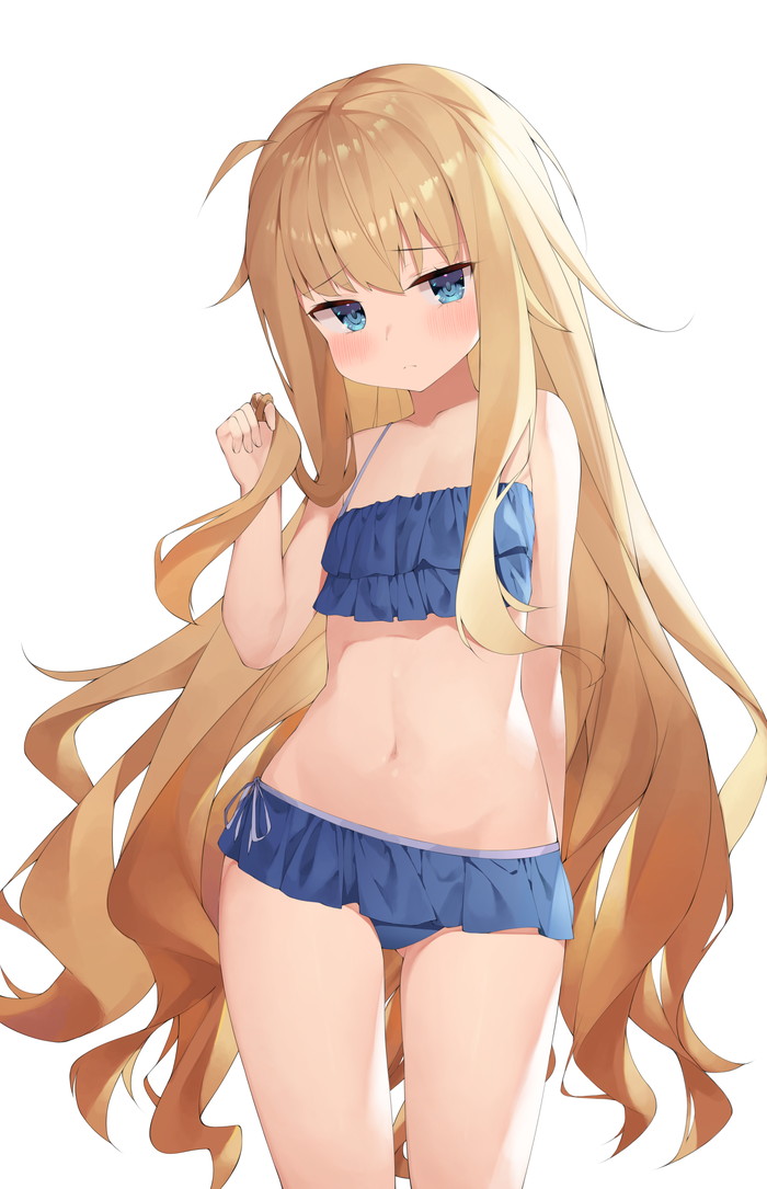 【二次】ロングヘアー、長髪の女の子のエロ画像 Part３７