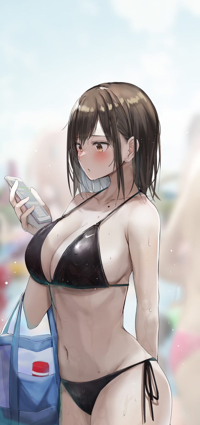 【二次】清楚、地味な見た目の女の子のエロ画像 Part４６