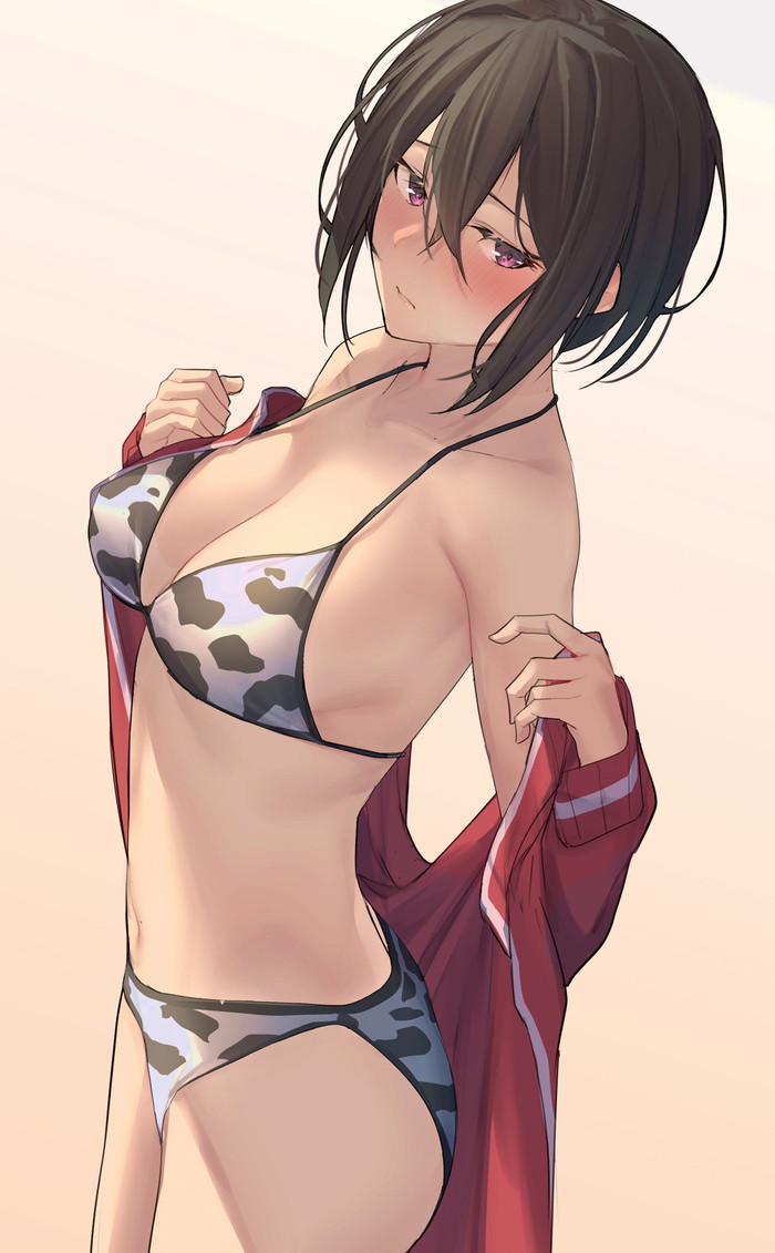 【二次】清楚、地味な見た目の女の子のエロ画像 Part４６