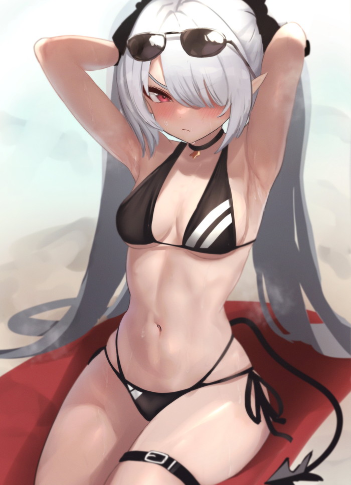 【二次】スタイル抜群なスレンダー体型の女の子のエロ画像 Part２４