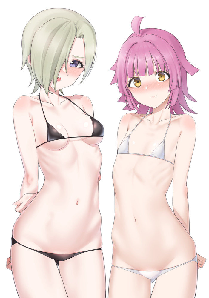 【二次】スタイル抜群なスレンダー体型の女の子のエロ画像 Part２４