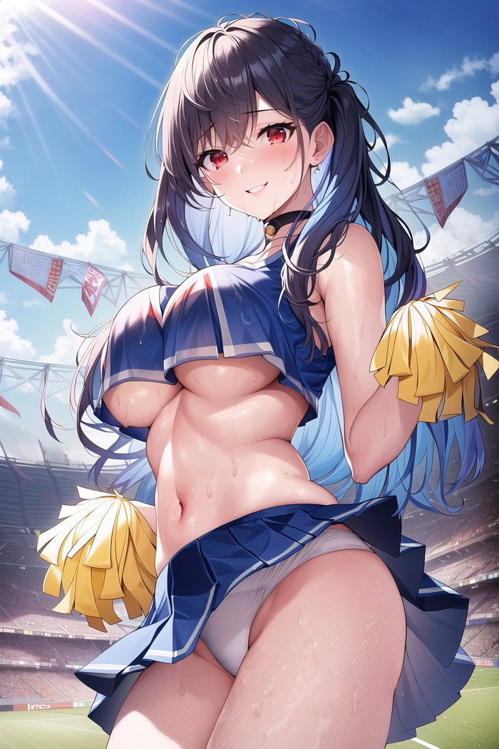 エロくて可愛いチアガールの二次画像まとめ Part９