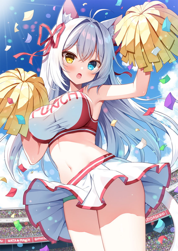 エロくて可愛いチアガールの二次画像まとめ Part９