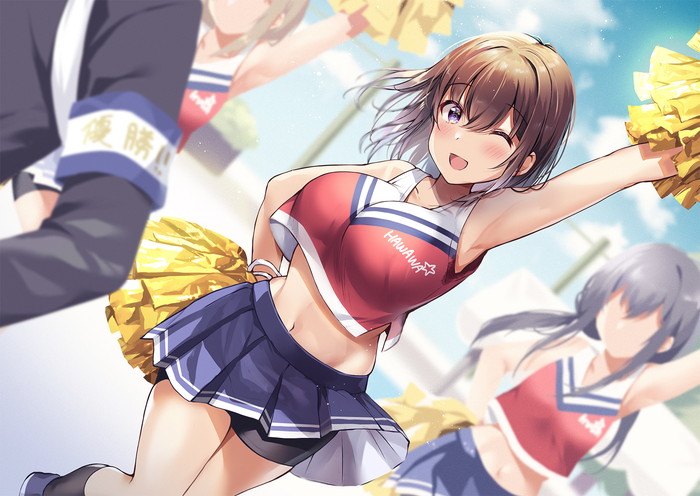 エロくて可愛いチアガールの二次画像まとめ Part９