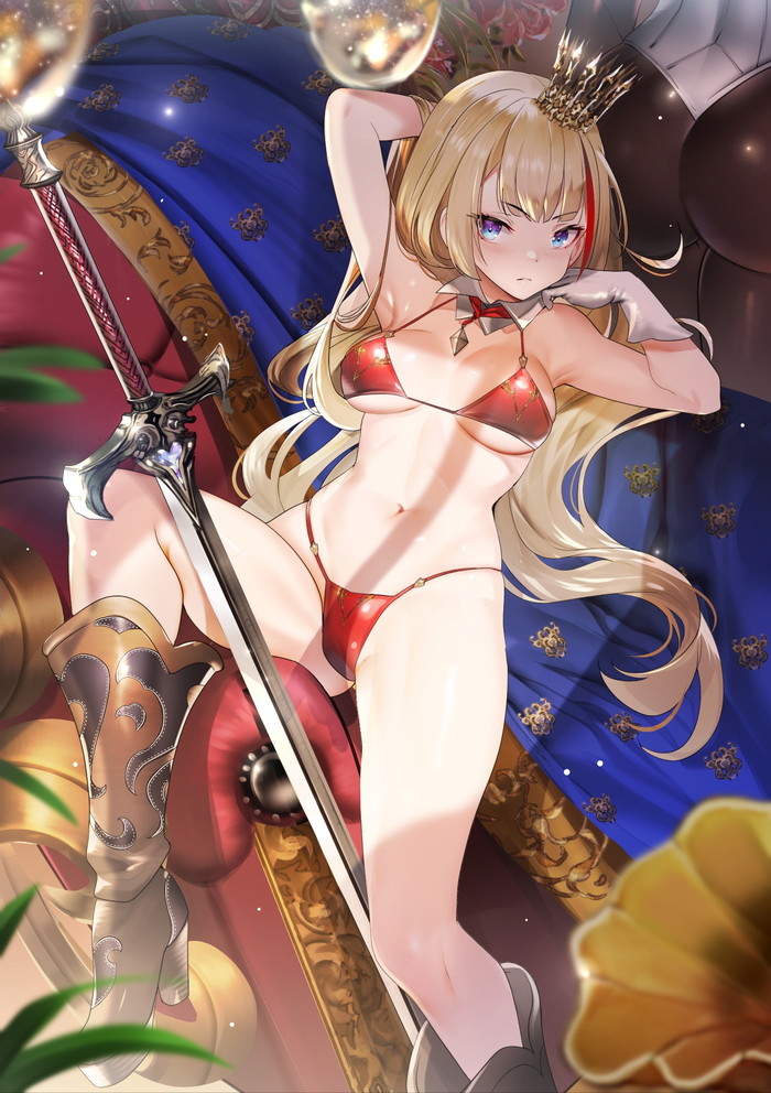 【二次】ツンデレ、怒ってる女の子のエロ画像 Part４２