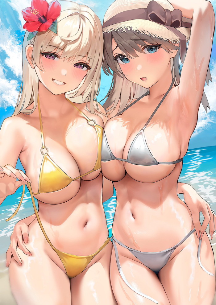 女の子が二人以上いるハーレム二次エロ画像 Part３８