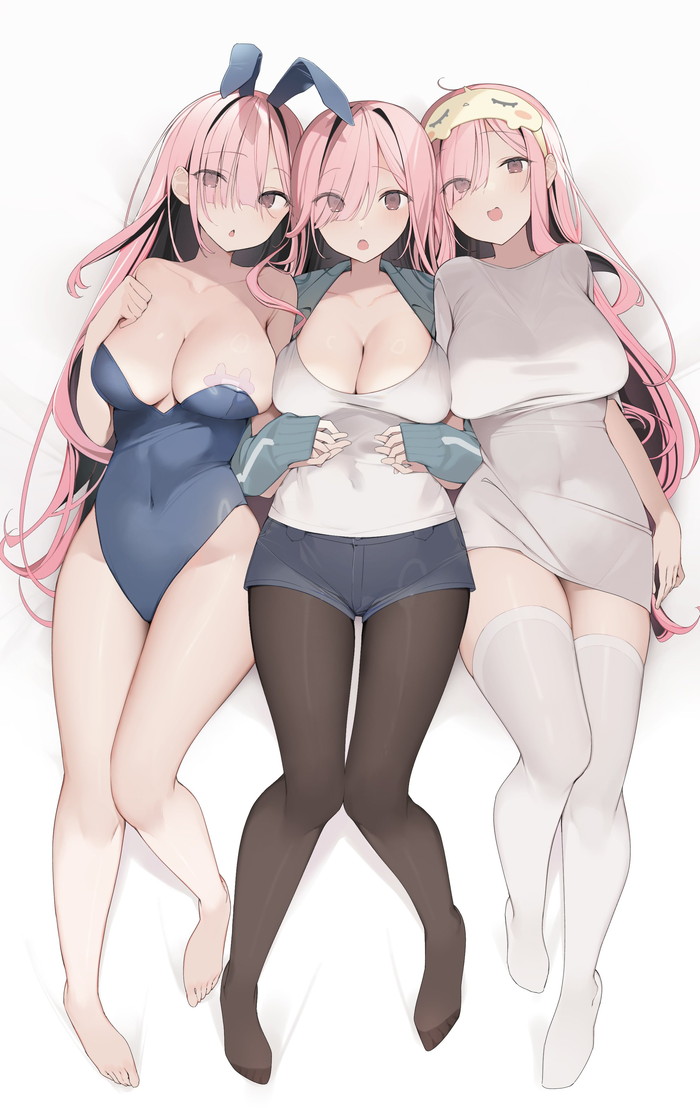 女の子が二人以上いるハーレム二次エロ画像 Part３８