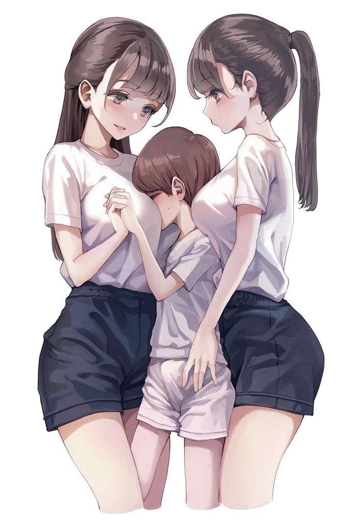 女の子が二人以上いるハーレム二次エロ画像 Part３８