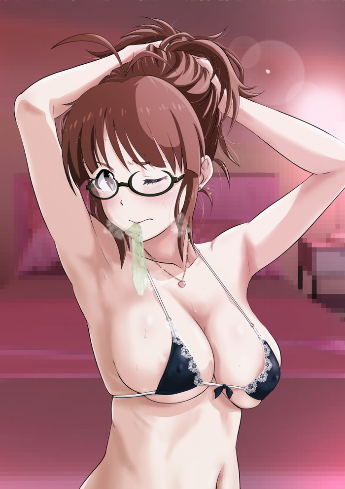 【二次】メガネをかけた女の子のエロ画像 Part３６