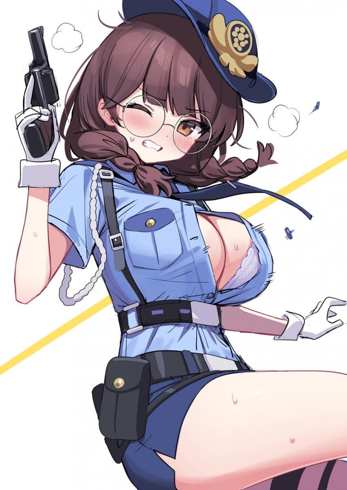 【二次】メガネをかけた女の子のエロ画像 Part３６