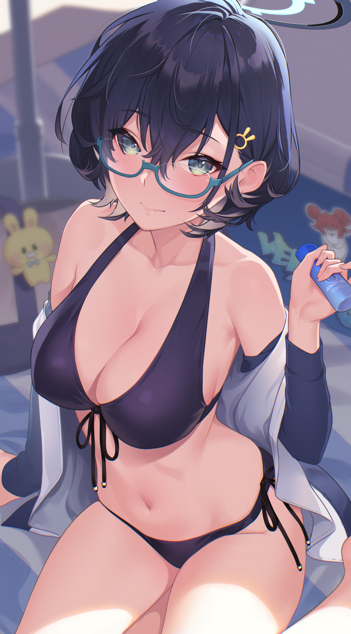 【二次】メガネをかけた女の子のエロ画像 Part３６