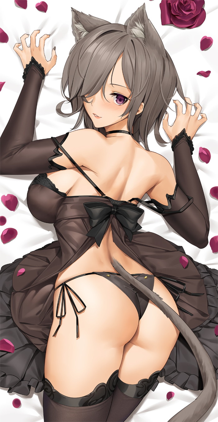【二次】猫耳、狐耳などが生えたケモミミっ娘たちのエロ画像 Part９２