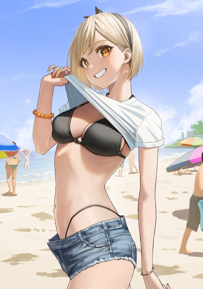 【二次】ショートパンツを履いた女の子のエロ画像 Part１６