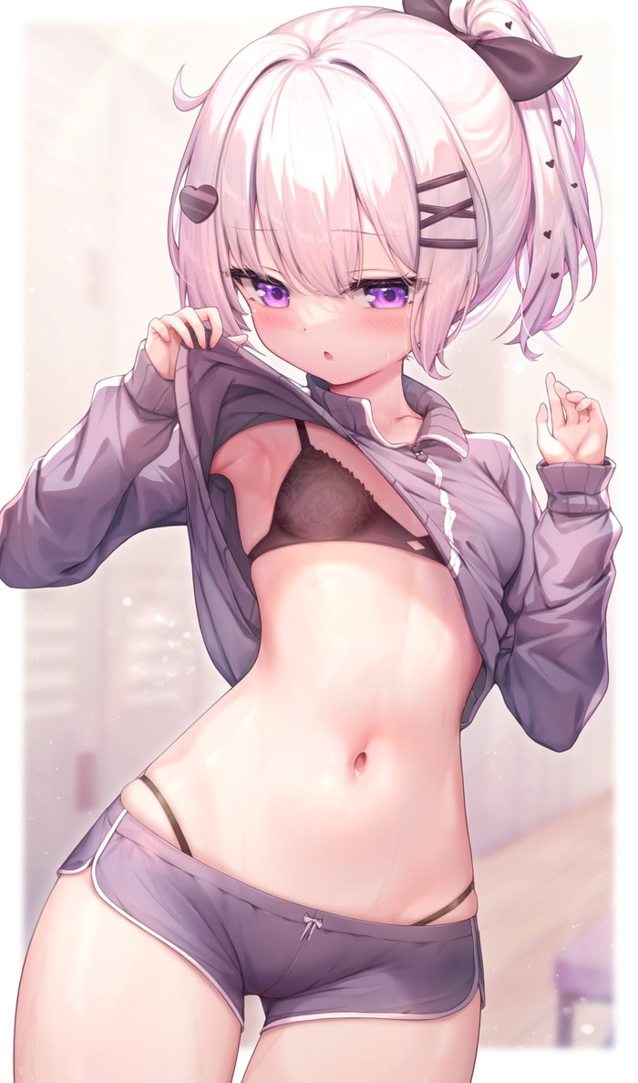 【二次】ショートパンツを履いた女の子のエロ画像 Part１６