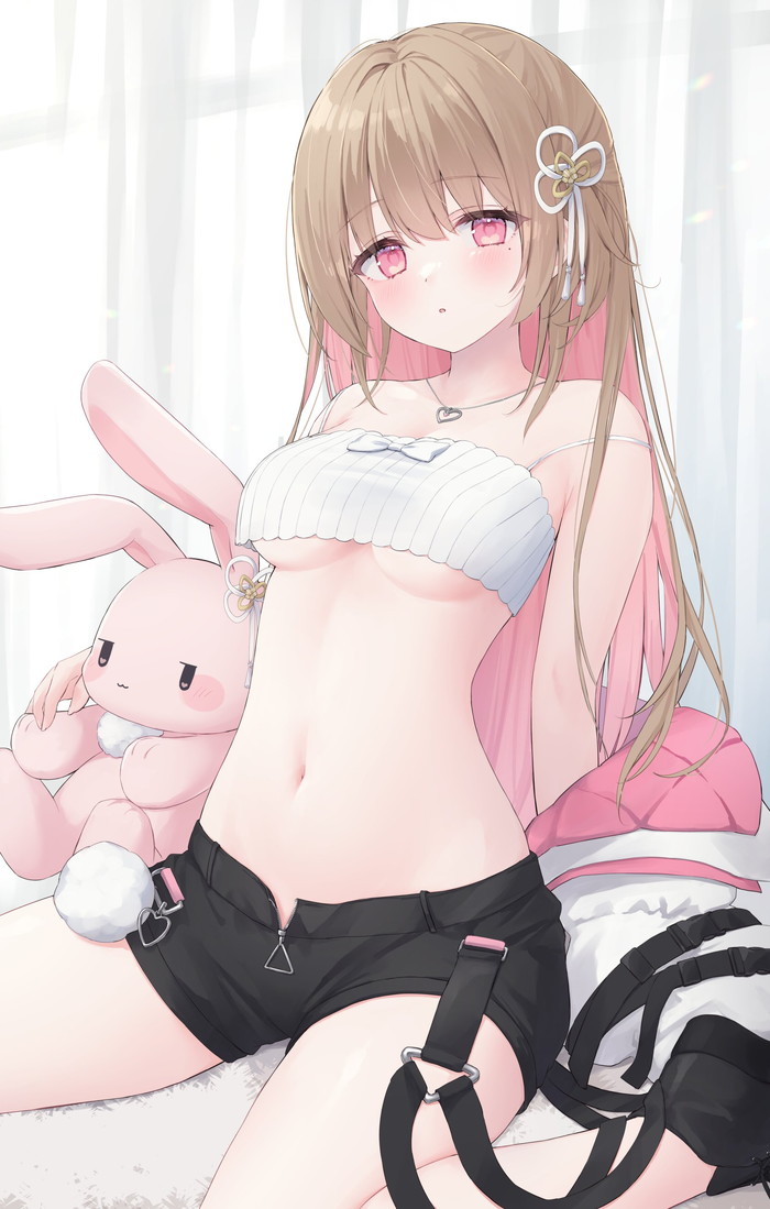 【二次】ショートパンツを履いた女の子のエロ画像 Part１６