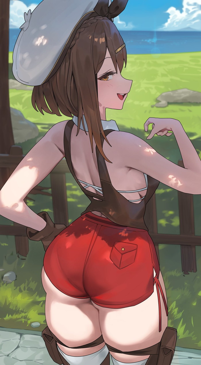 【二次】ショートパンツを履いた女の子のエロ画像 Part１６