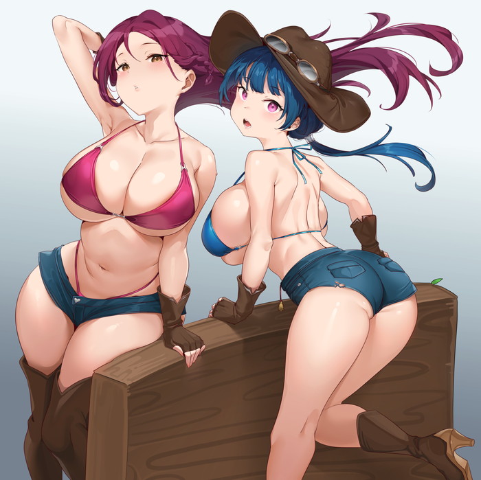 【二次】ショートパンツを履いた女の子のエロ画像 Part１６