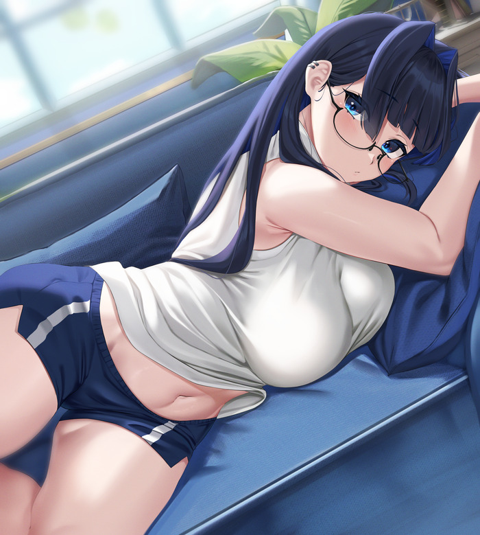 【二次】ショートパンツを履いた女の子のエロ画像 Part１６