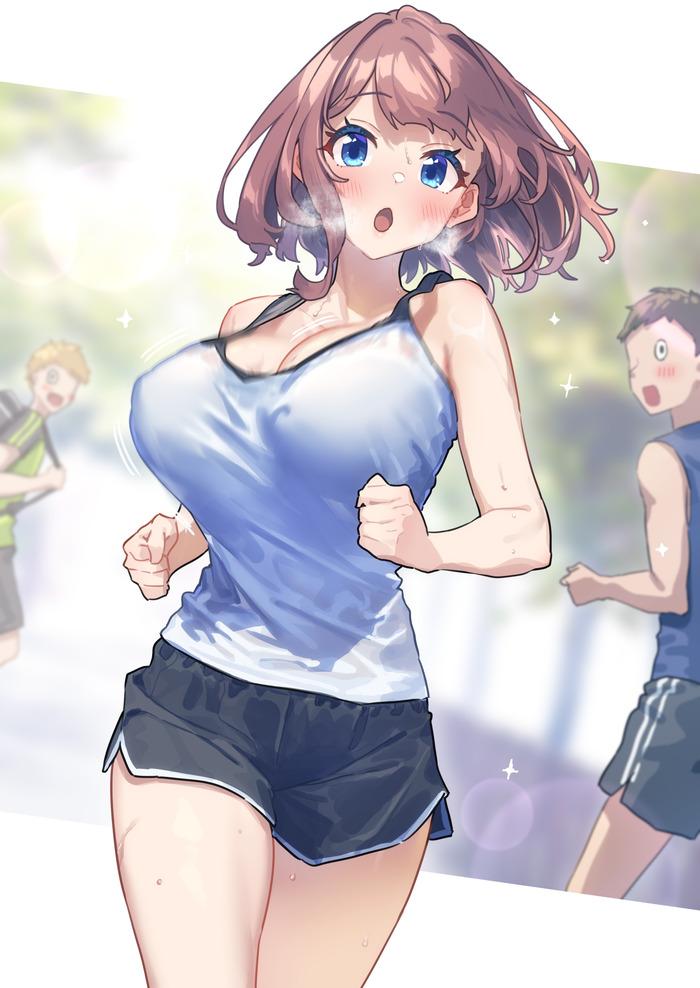 【二次】ショートパンツを履いた女の子のエロ画像 Part１６