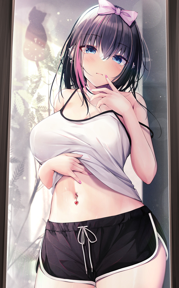 【二次】ショートパンツを履いた女の子のエロ画像 Part１６