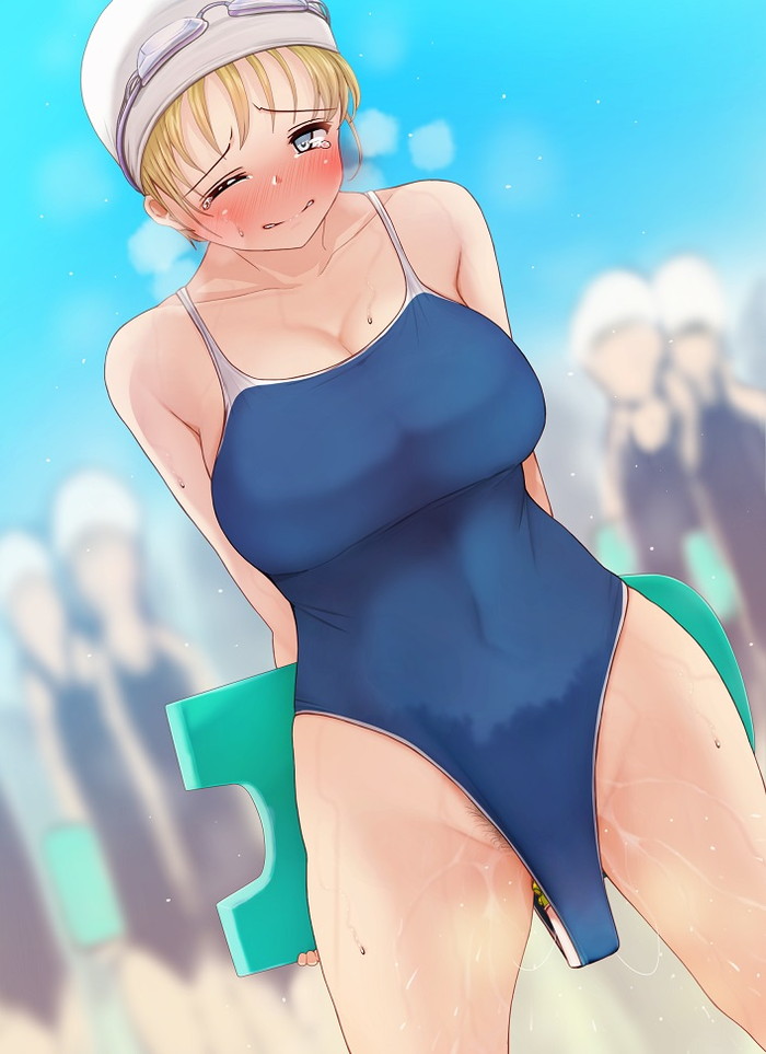 【二次】スク水、スクール水着のエロ画像 Part２１