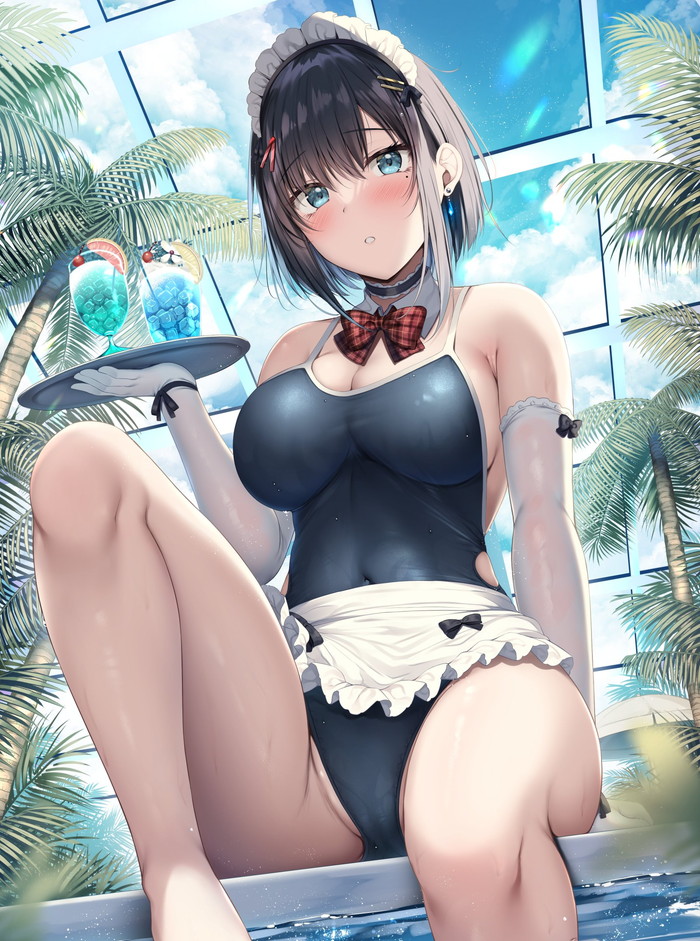 【二次】スク水、スクール水着のエロ画像 Part２１