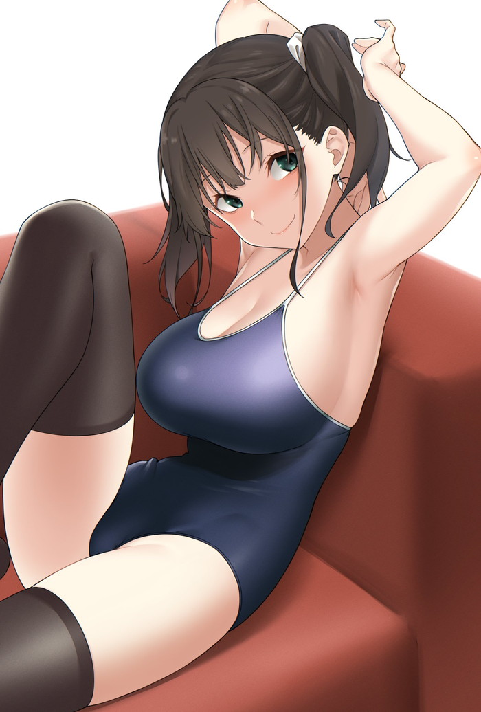 【二次】スク水、スクール水着のエロ画像 Part２１