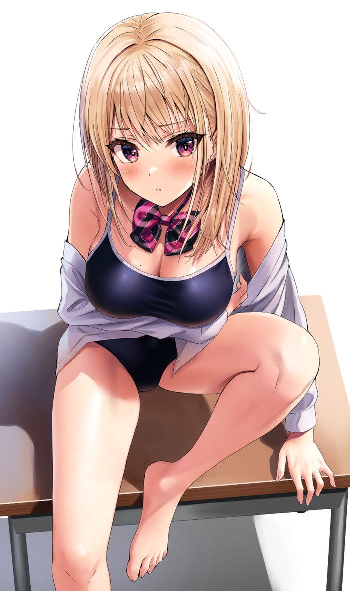 【二次】スク水、スクール水着のエロ画像 Part２１