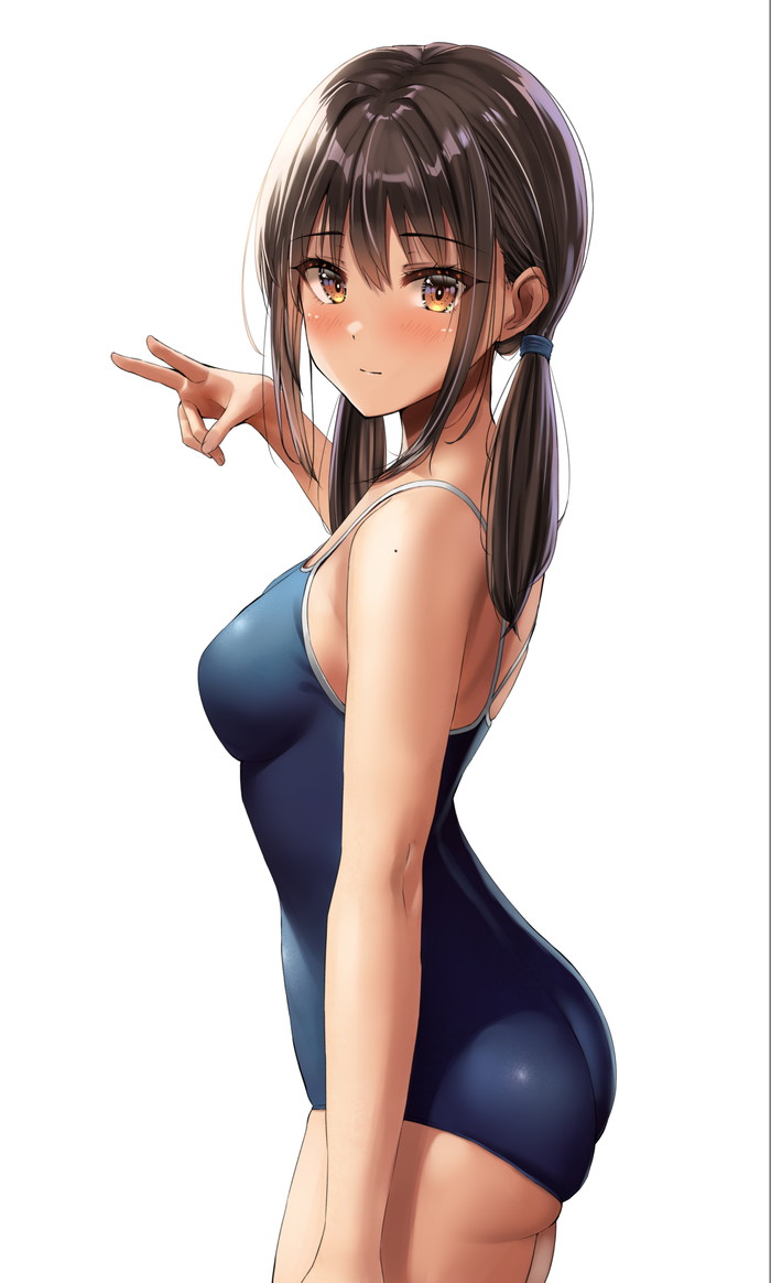 【二次】スク水、スクール水着のエロ画像 Part２１