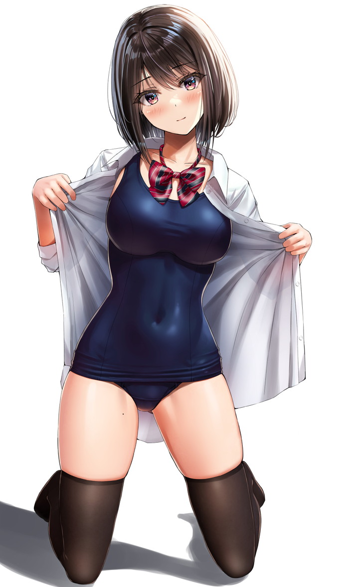 【二次】スク水、スクール水着のエロ画像 Part２１