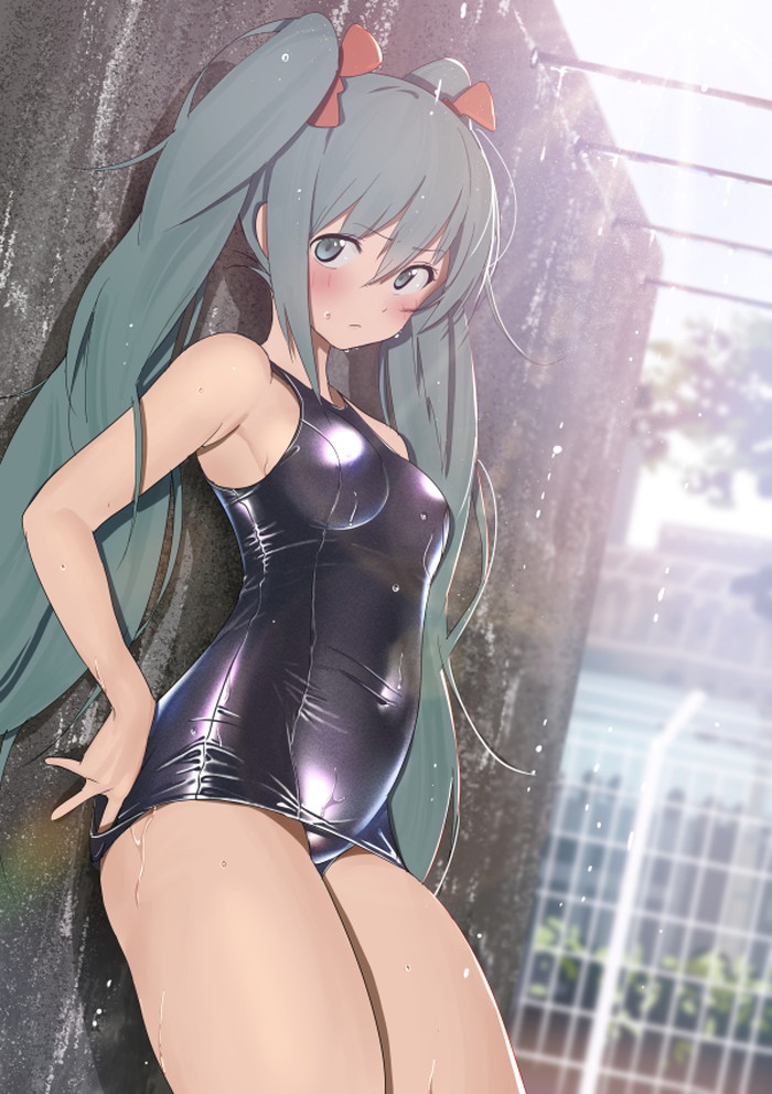 【二次】スク水、スクール水着のエロ画像 Part２１