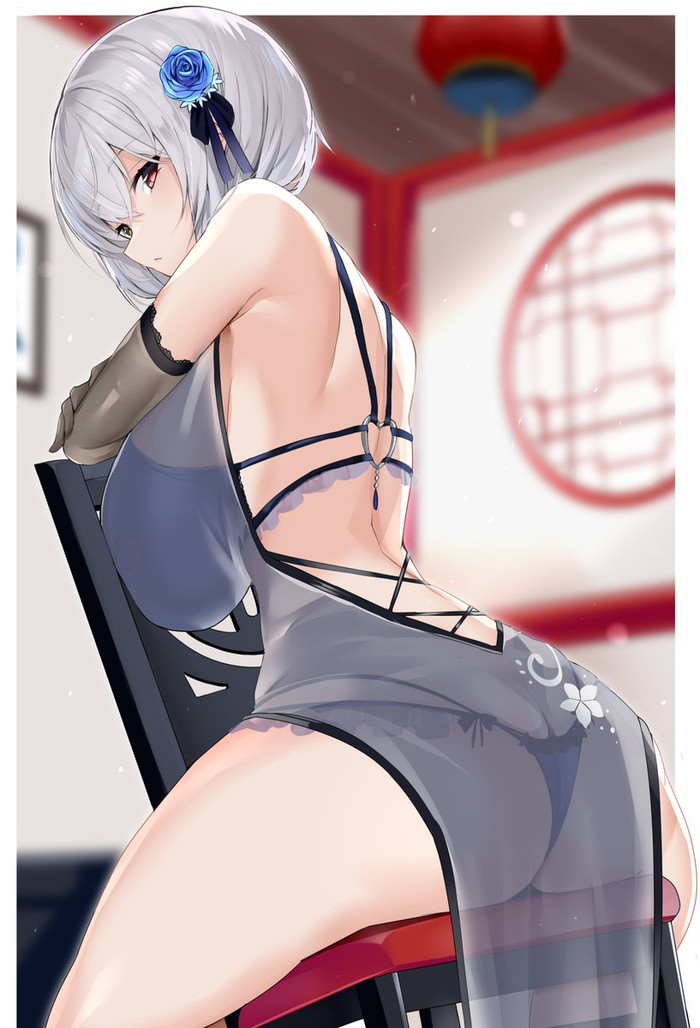 【二次】濡れ透けやスケスケな服を着た女の子のエロ画像 Part２７