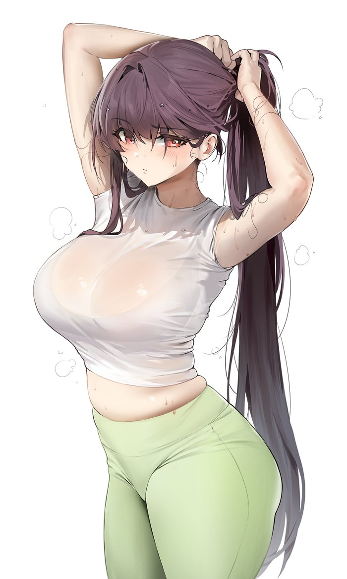 【二次】濡れ透けやスケスケな服を着た女の子のエロ画像 Part２７