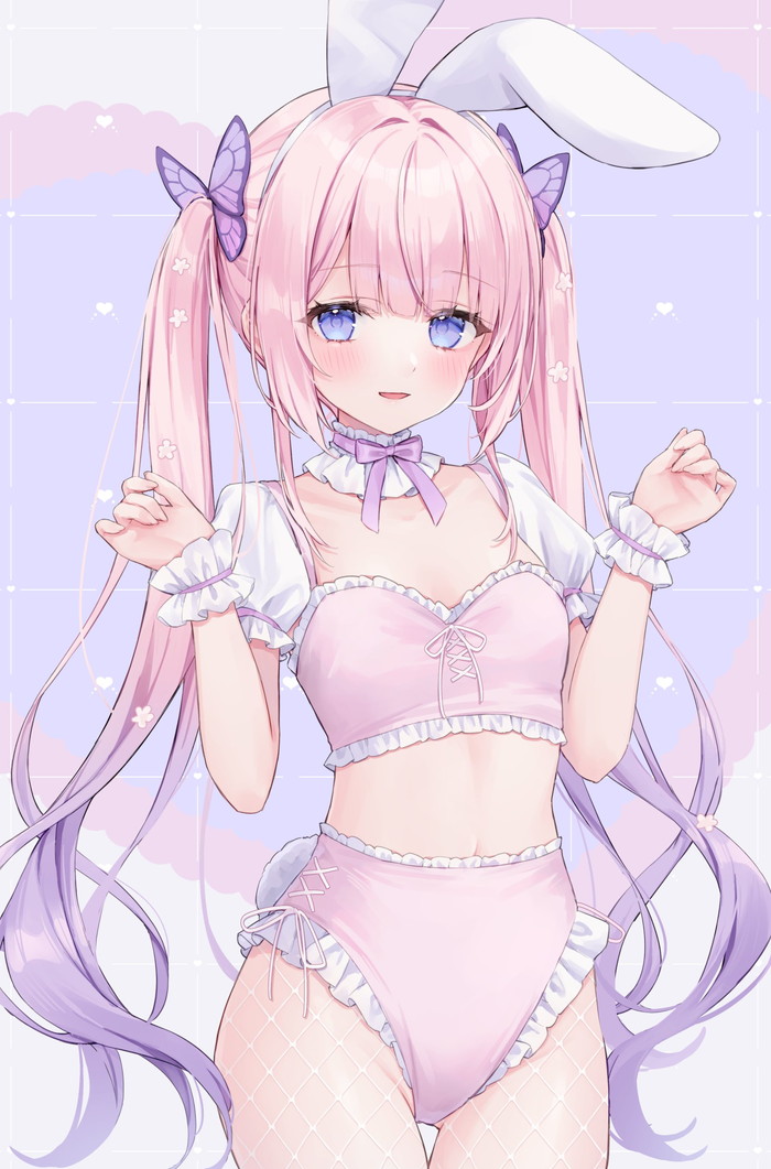 【二次】ピンク色の髪の女の子のエロ画像 Part５０