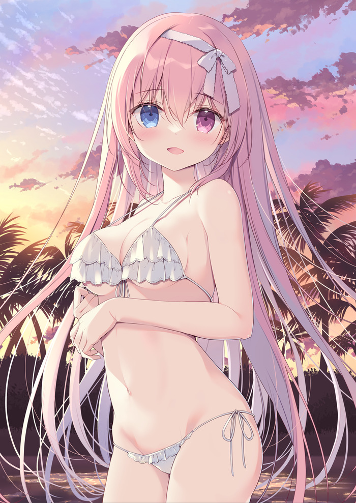 【二次】ピンク色の髪の女の子のエロ画像 Part５０