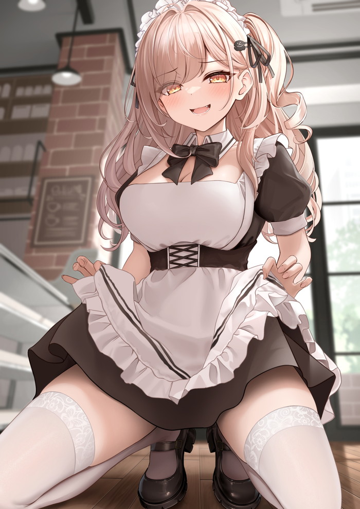 【二次】メイド服を着た女の子のエロ画像 Part６３