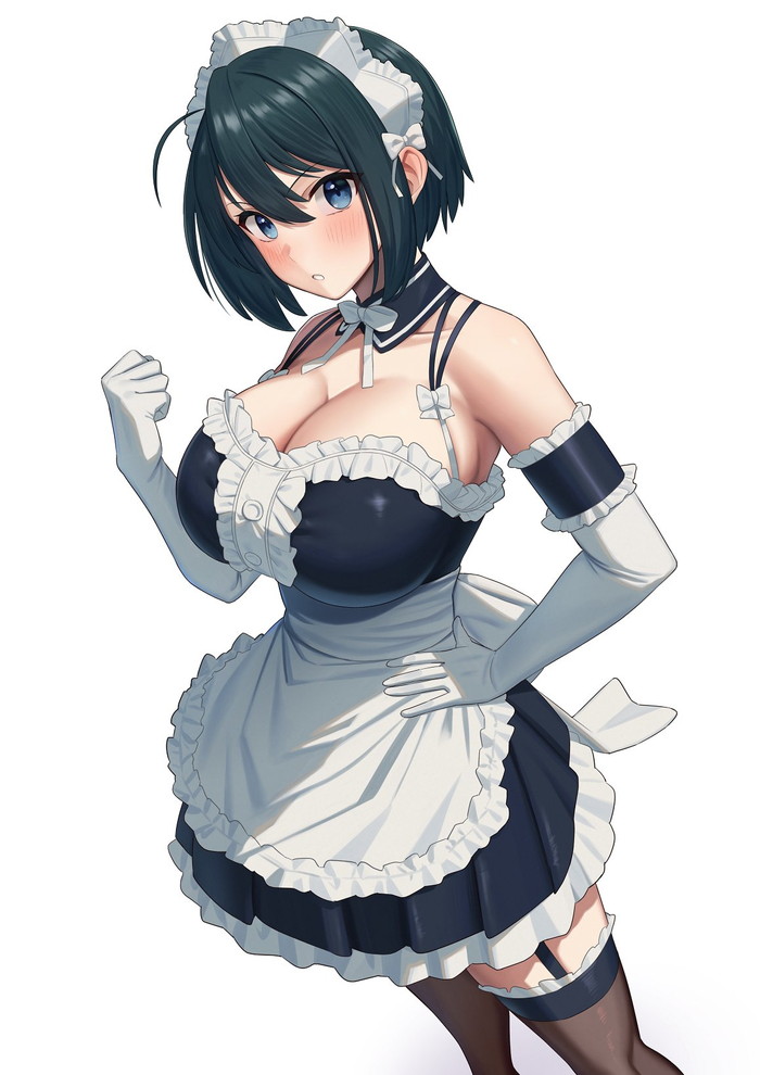 【二次】メイド服を着た女の子のエロ画像 Part６３