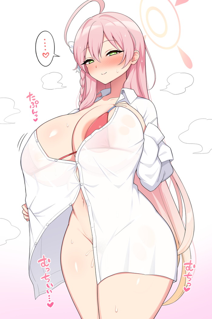 【二次】裸ワイシャツやブラウス姿の女の子のエロ画像 Part１４